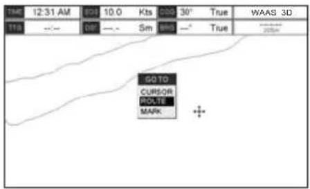 Standard Horizon CPF390i - Using [GOTO] to select Route - 1