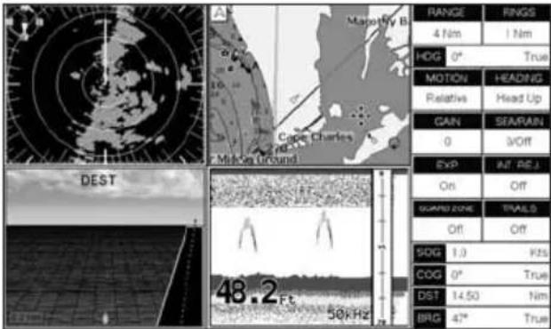 Standard Horizon CPF390i - Radar Combo Page - 1