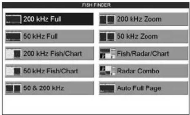 Standard Horizon CPF390i - DISPLAYING THE FISH FINDER PAGE - 2