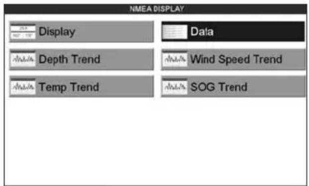 Standard Horizon CPF390i - NMEA DATA PAGE - 1