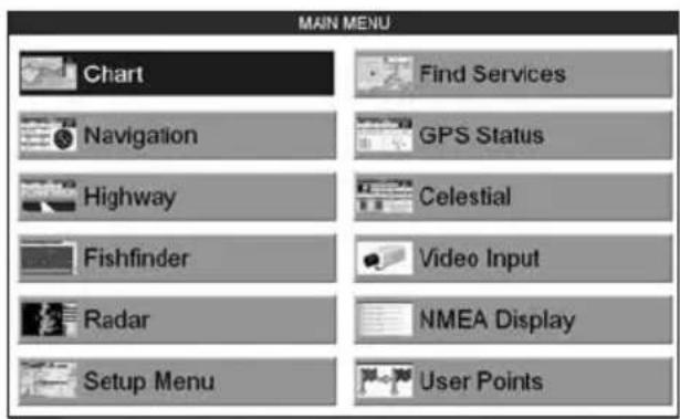 Standard Horizon CPF390i - DISPLAYING THE FISH FINDER PAGE - 1