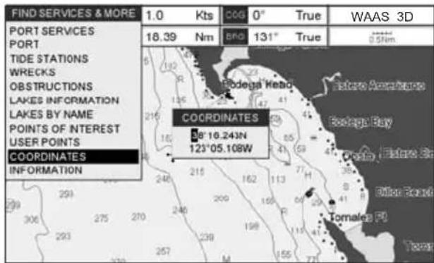 Standard Horizon CPF390i - Coordinates - 1