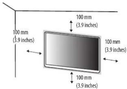 LG 32UL950 - Installing on the Wall - 1