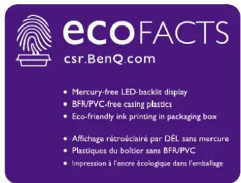 BENQ BL2480T - BenQ ecoFACTS - 1