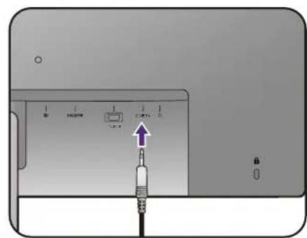 BENQ BL2480T - Install the cable cover. - 2