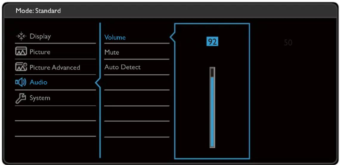 BENQ BL2480T - Audio menu - 1