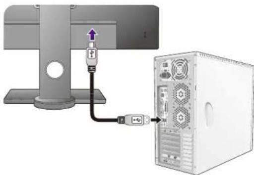 BENQ BL2480T - Install the cable cover. - 3