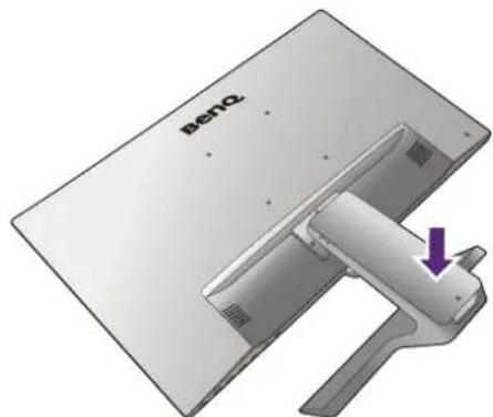 BENQ BL2480T - Remove the monitor stand. - 2