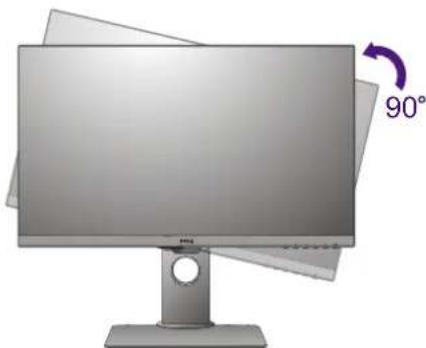 BENQ BL2480T - How to attach the monitor base - 5