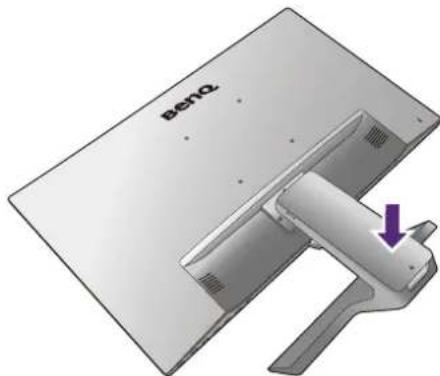 BENQ BL2480T - Remove the monitor stand. - 3