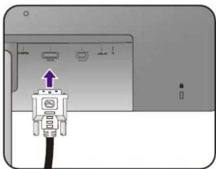 BENQ BL2480T - Attach the monitor base. - 12