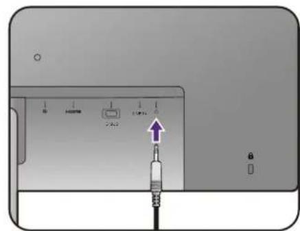 BENQ BL2480T - Install the cable cover. - 1