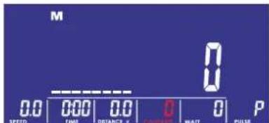 M 0 0.0 0.00 0.0 0 0 P SPEED TIME DISTANCE X CAMEM WAIT PULSE