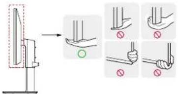 LG 27UK670 - Moving and Lifting the Monitor - 1