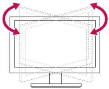 LG 27UK670 - Swivel stand - 1