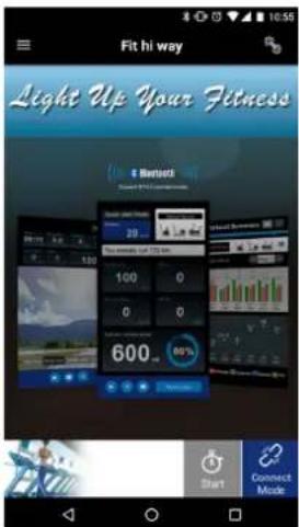 Flow Fitness Perform B3i - Fit Hi Way app koppelen - 2