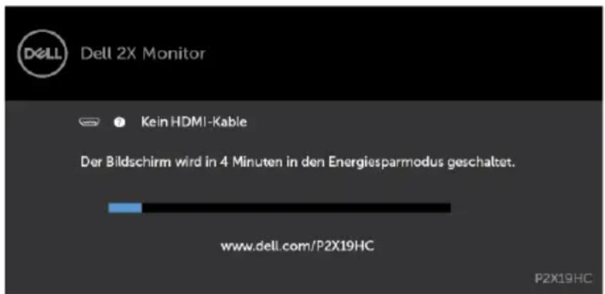 DELL P2219HC - Selbsttest - 1