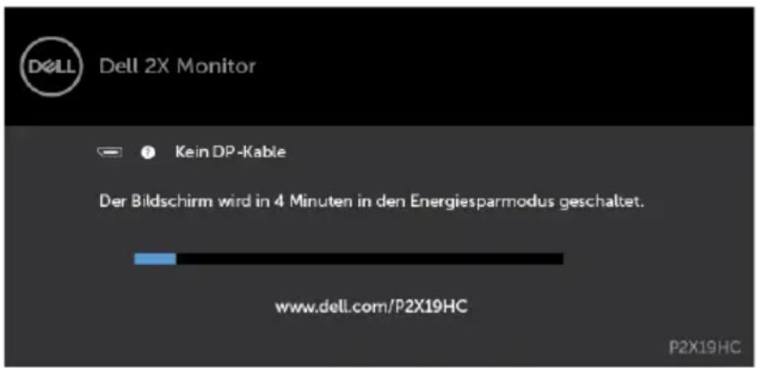 DELL P2219HC - Selbsttest - 2