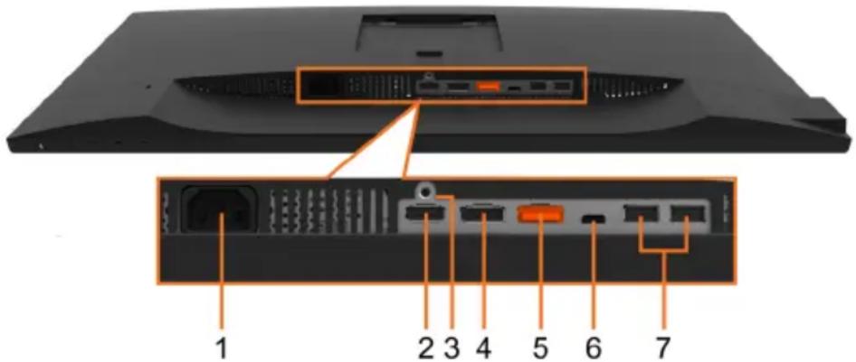 DELL P2219HC - Unterseite - 1