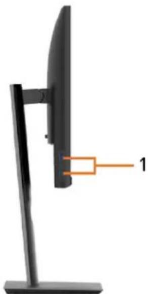 DELL P2219HC - Teile und Bedienelemente - 4