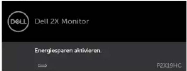 DELL P2219HC - OSD-Warnmeldungen - 5