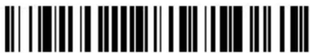 Barcode image containing machine-readable data, no human-readable text visible