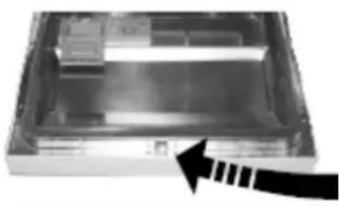 Exquisit EGSP 1009 E - Reinigen der Tür - 1