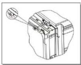 Exquisit EGSP 9510 E/B - Einstellung der Türfeder - 1