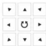 Hikvision DS-2DP1636ZIX-D - Descripons of Icons on PTZ Control Panel are listed below: - 1
