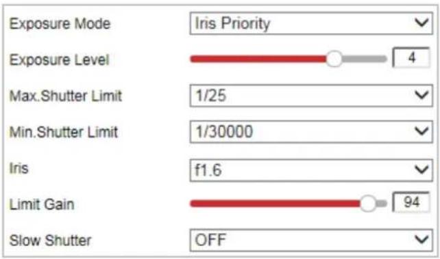 Hikvision DS-2DP1636ZIX-D - - Exposure Mode - 1