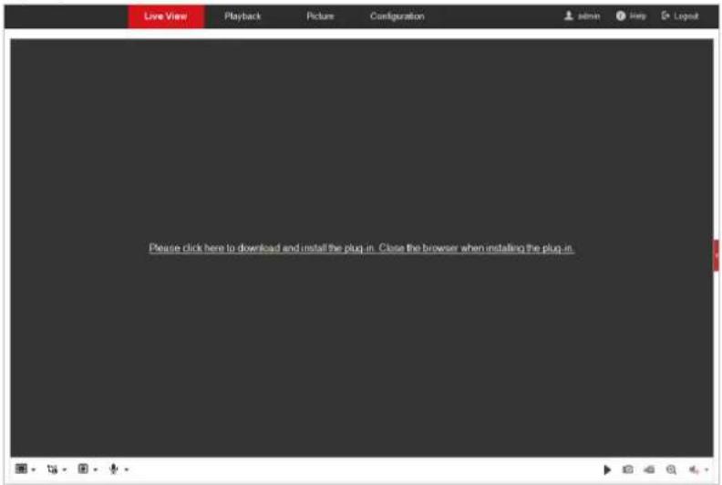 Hikvision DS-2DP1636ZIX-D - Install the Plug-in - 1