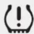 HYUNDAI Elantra GT (2017) - Low tire pressure telltale - 1