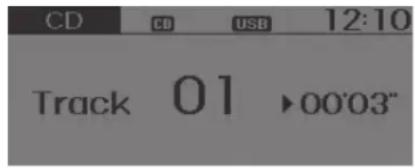 CD CD USB 12:10 Track 01 ▶00'03"