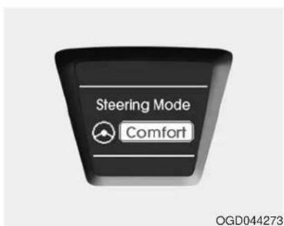 Steering Mode Comfort OGD044273