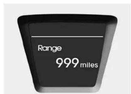 Range 999 miles