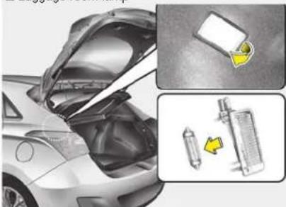 HYUNDAI Elantra GT (2017) - License plate light bulb replacement - 3