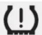 HYUNDAI Elantra GT (2017) - WARNING - Low pressure damage - 1