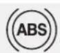 HYUNDAI Elantra GT (2017) - Anti-lock brake system (ABS) warning light - 1