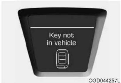 Key not in vehicle OGD044257L