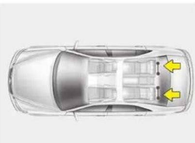 HYUNDAI Elantra GT (2017) - WARNING - Child restraint anchorage - 1
