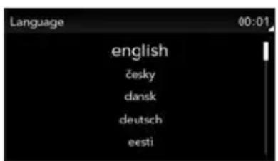 Language 00:01 english česky dansk deutsch eesti