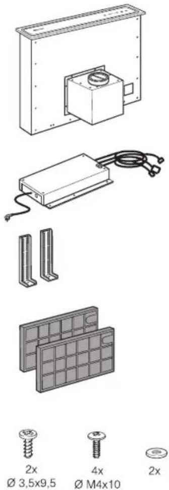 BAUKNECHT DBDO 93 LT X - IM LIEFERUMFANG ENTHALTENES MATERIAL - 1