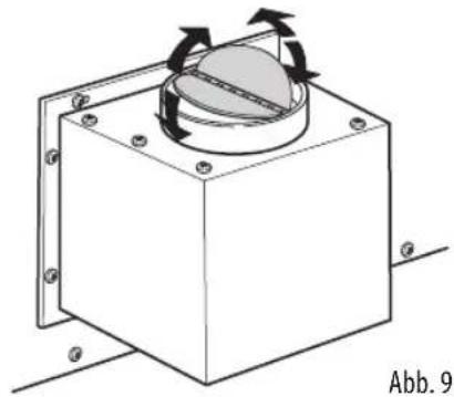 BAUKNECHT DBDO 93 LT X - Abluftausführung (Abbildung 10) - 1