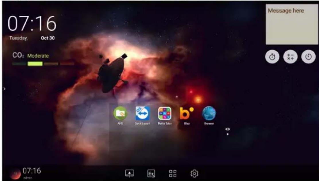 BENQ RP8601K - Main interface - 1