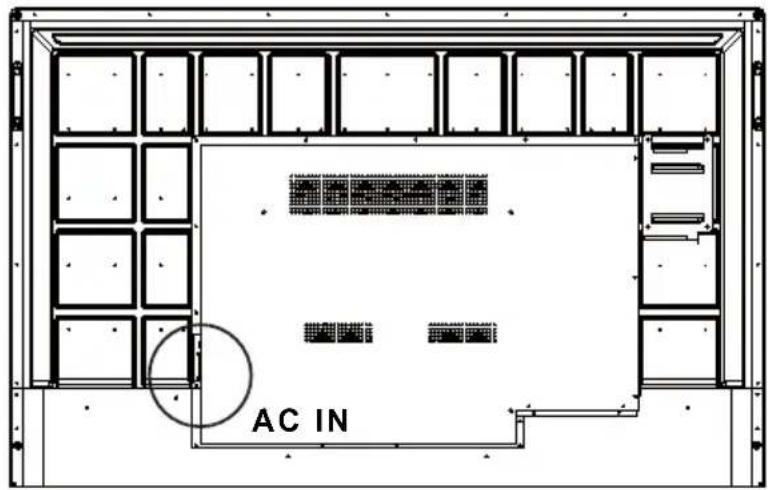 BENQ RP8601K - Connecting power - 1