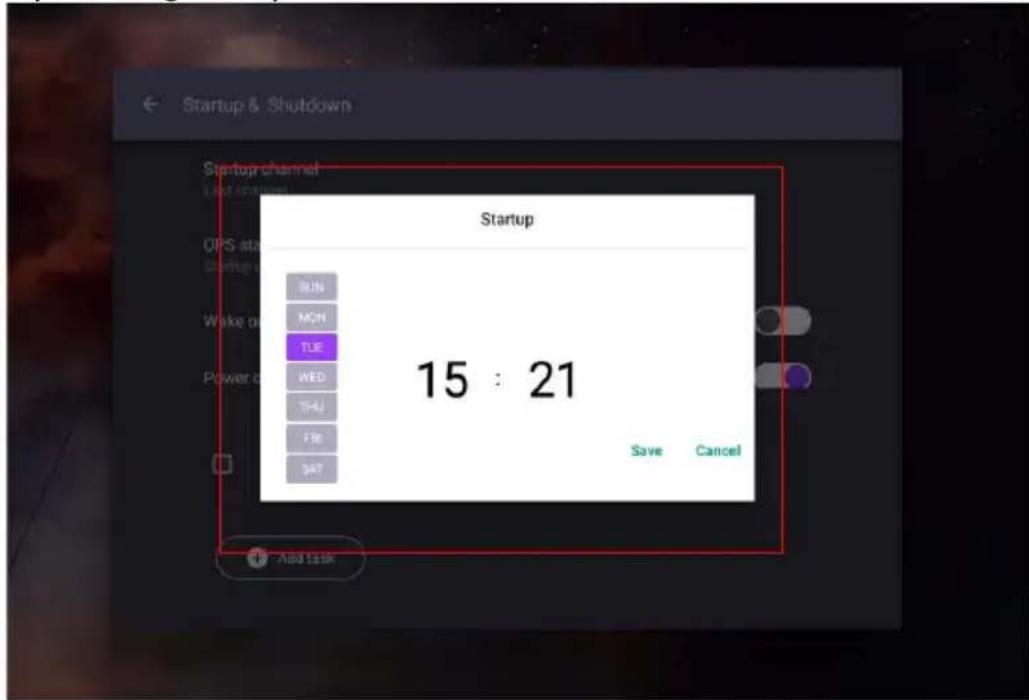BENQ RP8601K - Startup & Shutdown - 5