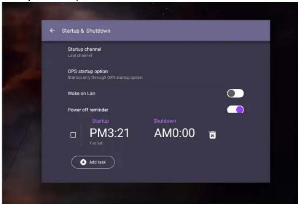 BENQ RP8601K - Startup & Shutdown - 2