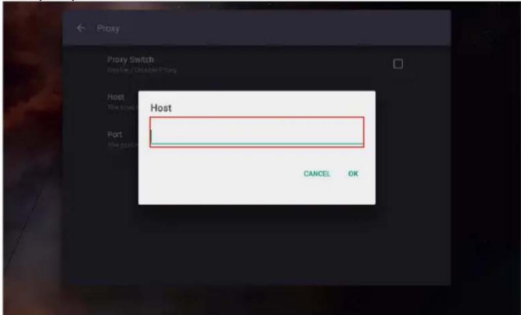 BENQ RP8601K - Proxy setting - 3