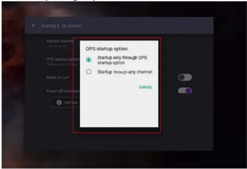 BENQ RP8601K - Startup & Shutdown - 4