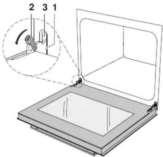 BAUKNECHT BLH 8602 WS - Gerätetür entfernen - 2